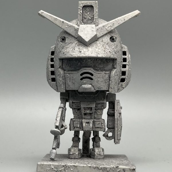 ガンプラくん石像