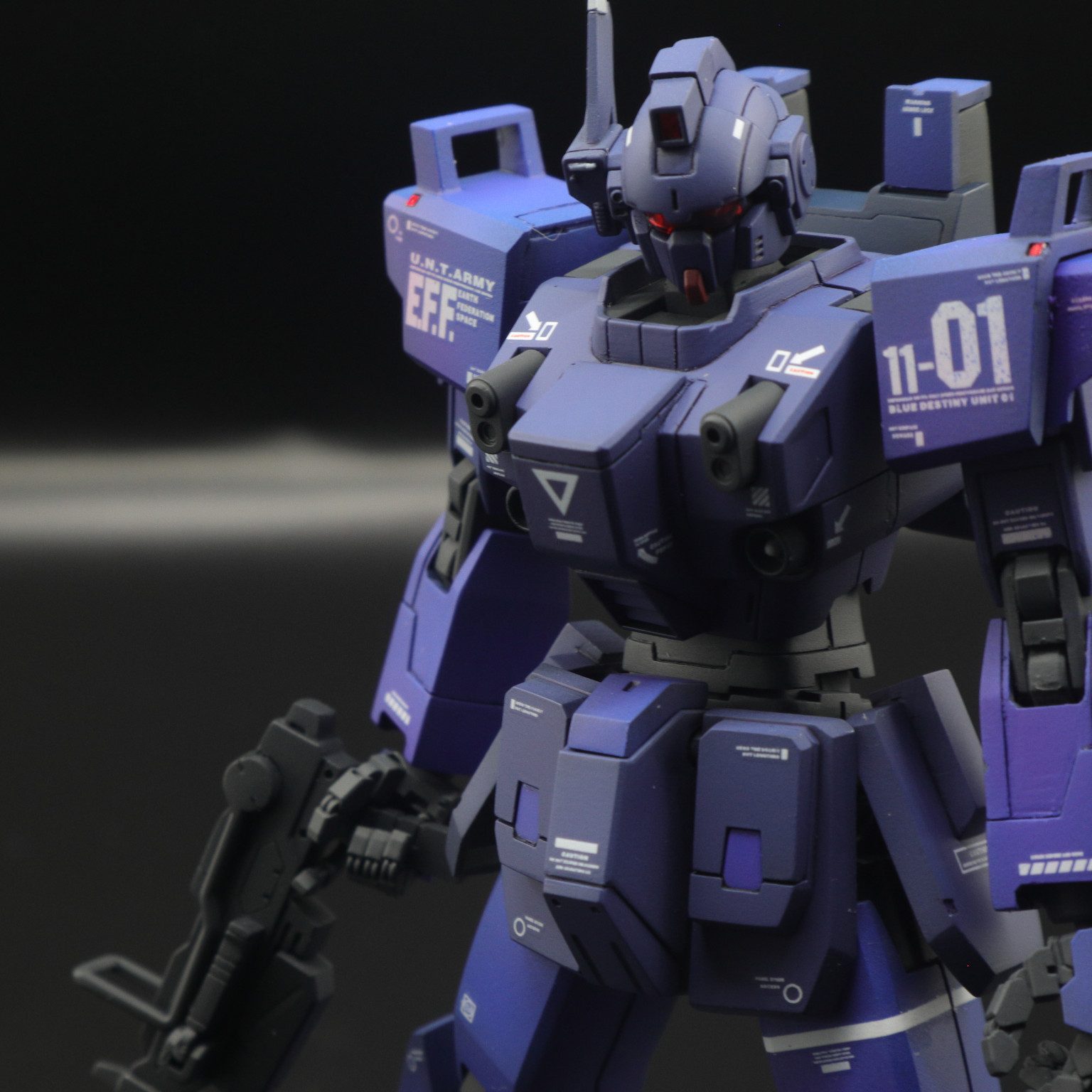 HGUC ブルーディスティニー1号機（リバイブ）全塗装改修完成品 