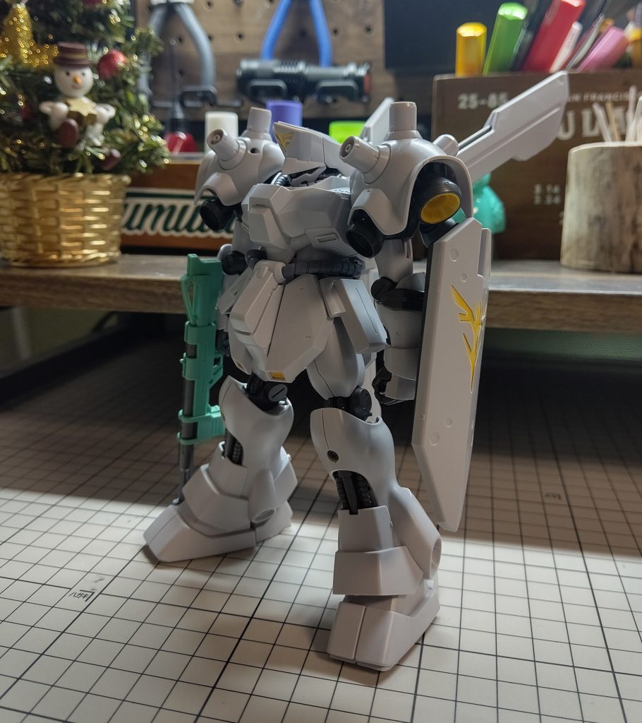 こちらは素組みです。