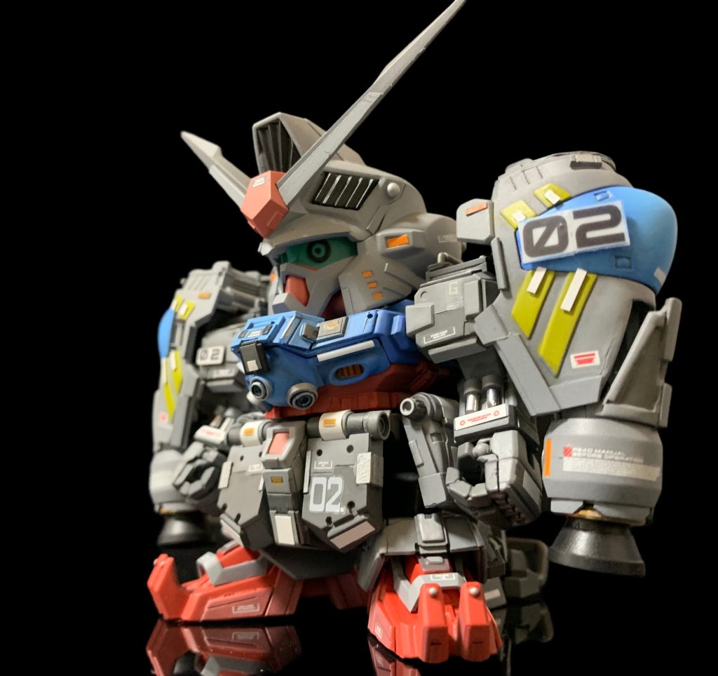 BB戦士　ガンダムGP02–2枚目/制作者：ミヤさん