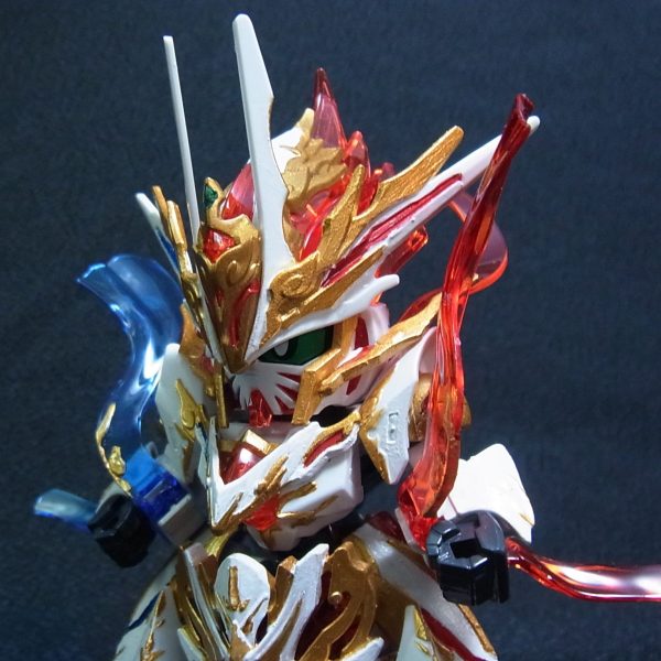 シリーズ全機筆塗り全塗装16機目★SDW 斉天大聖悟空インパルスガンダム-闘戦勝仏-