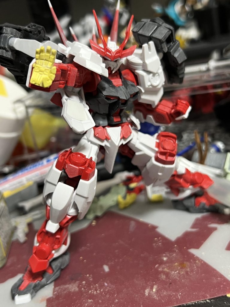 制作途中で粒子発勁。