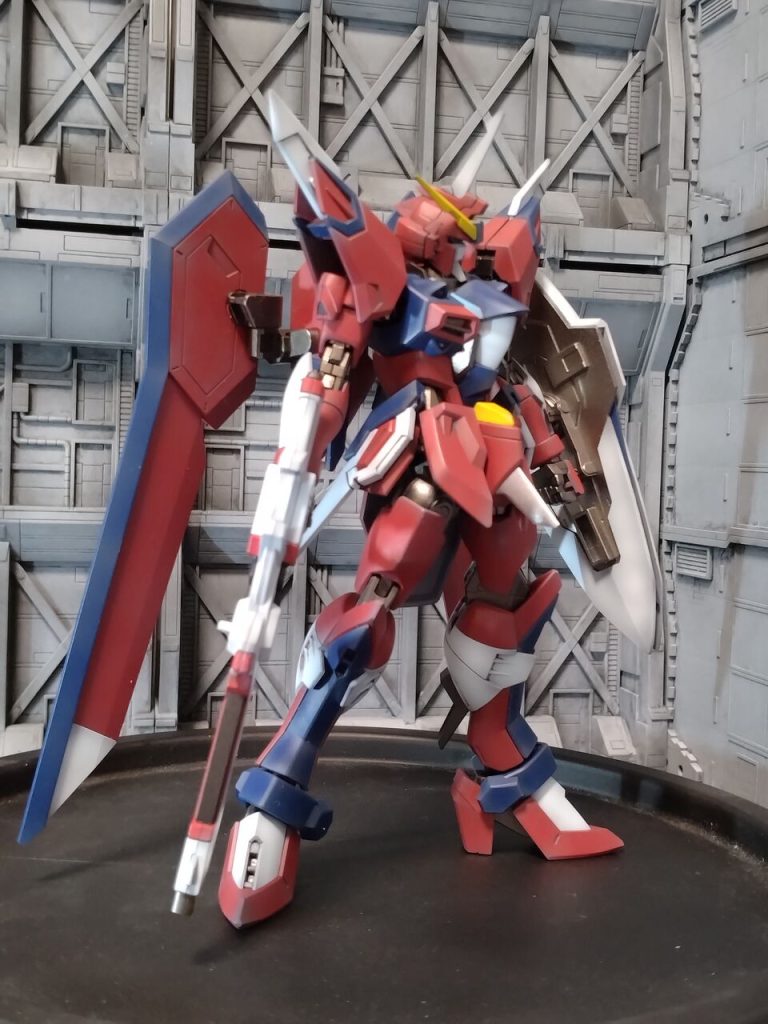 ＨＧＣＥイモータルジャスティスガンダム–4枚目/制作者：nikoniko