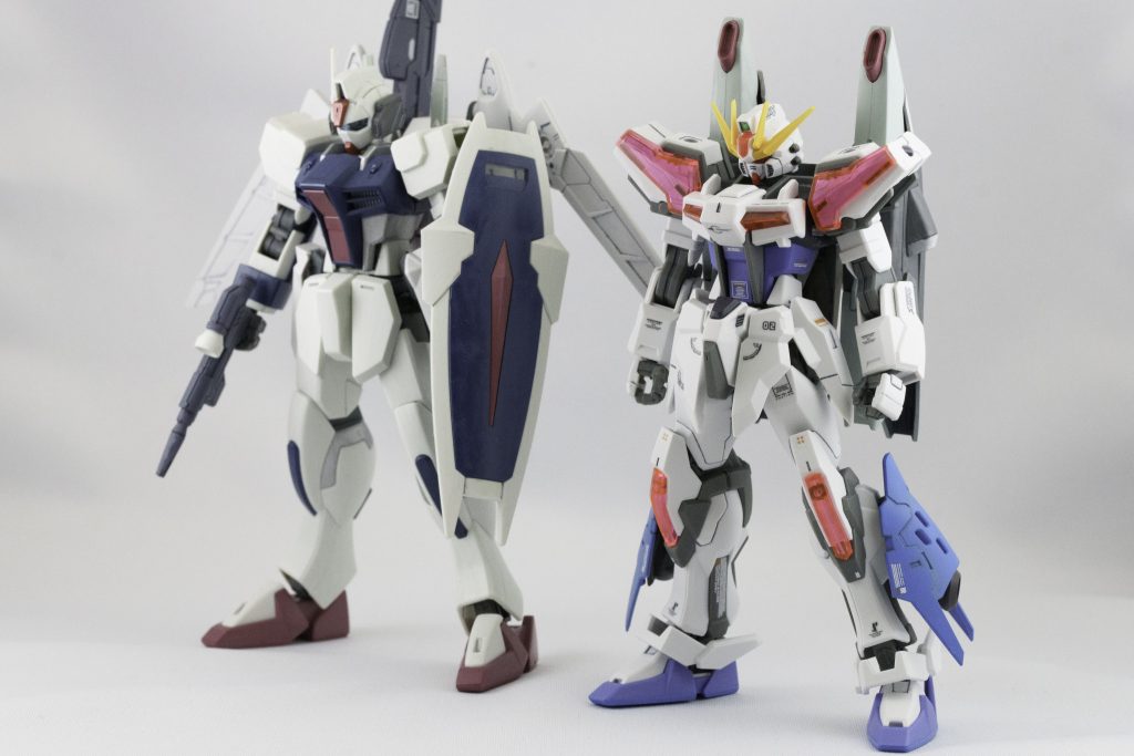 ブレイズウィザードストライカー。これはこれで似合うのでは。思えばオリジナルのストライカーパックばかり作っている…これもストライク系の楽しいところですね！