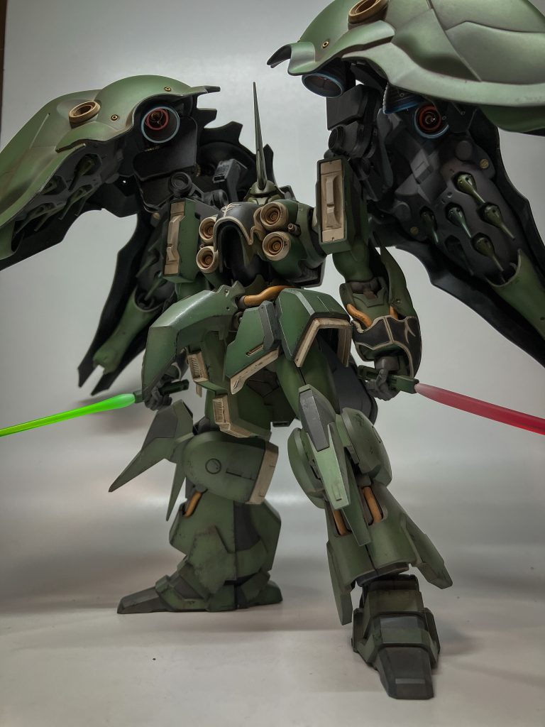 HG クシャトリヤ 全塗装–2枚目/制作者：@Nekohige0511