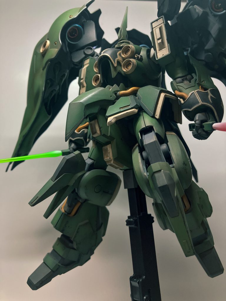 HG クシャトリヤ 全塗装–3枚目/制作者：@Nekohige0511