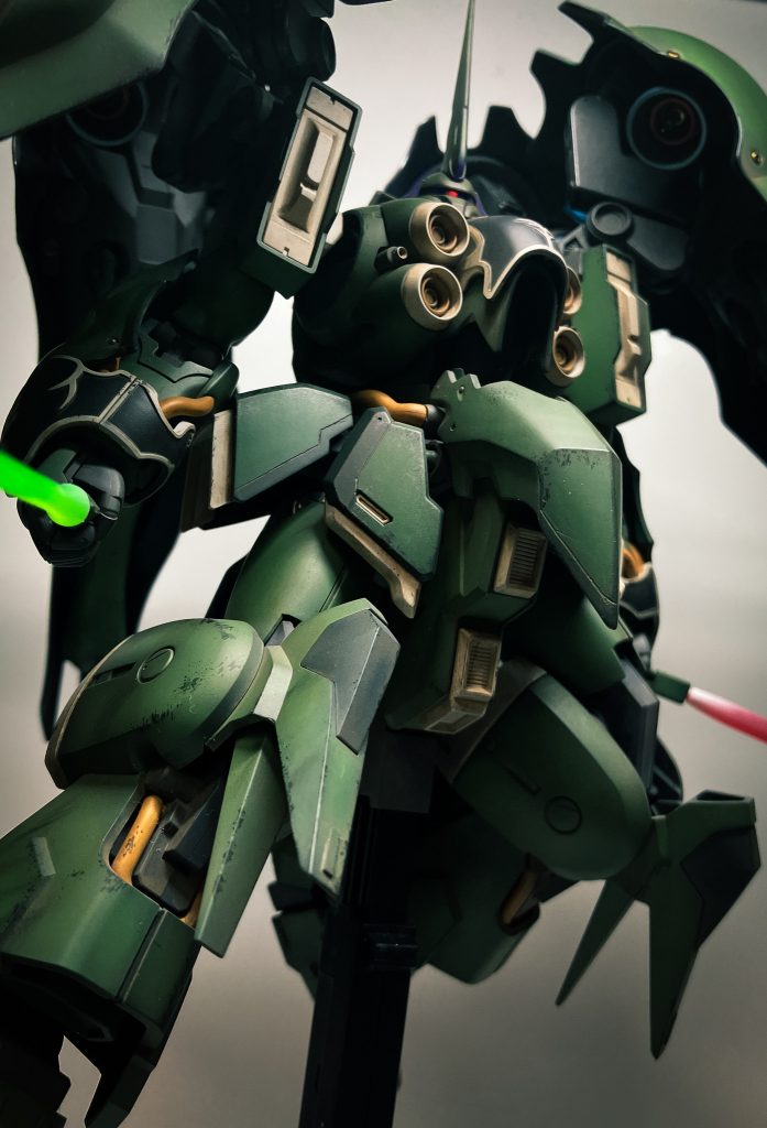 HG クシャトリヤ 全塗装–4枚目/制作者：@Nekohige0511