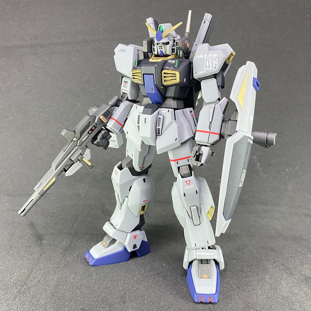 【シンプルビルド】ガンダムMk-II【部分塗装】–2枚目/制作者:アガト