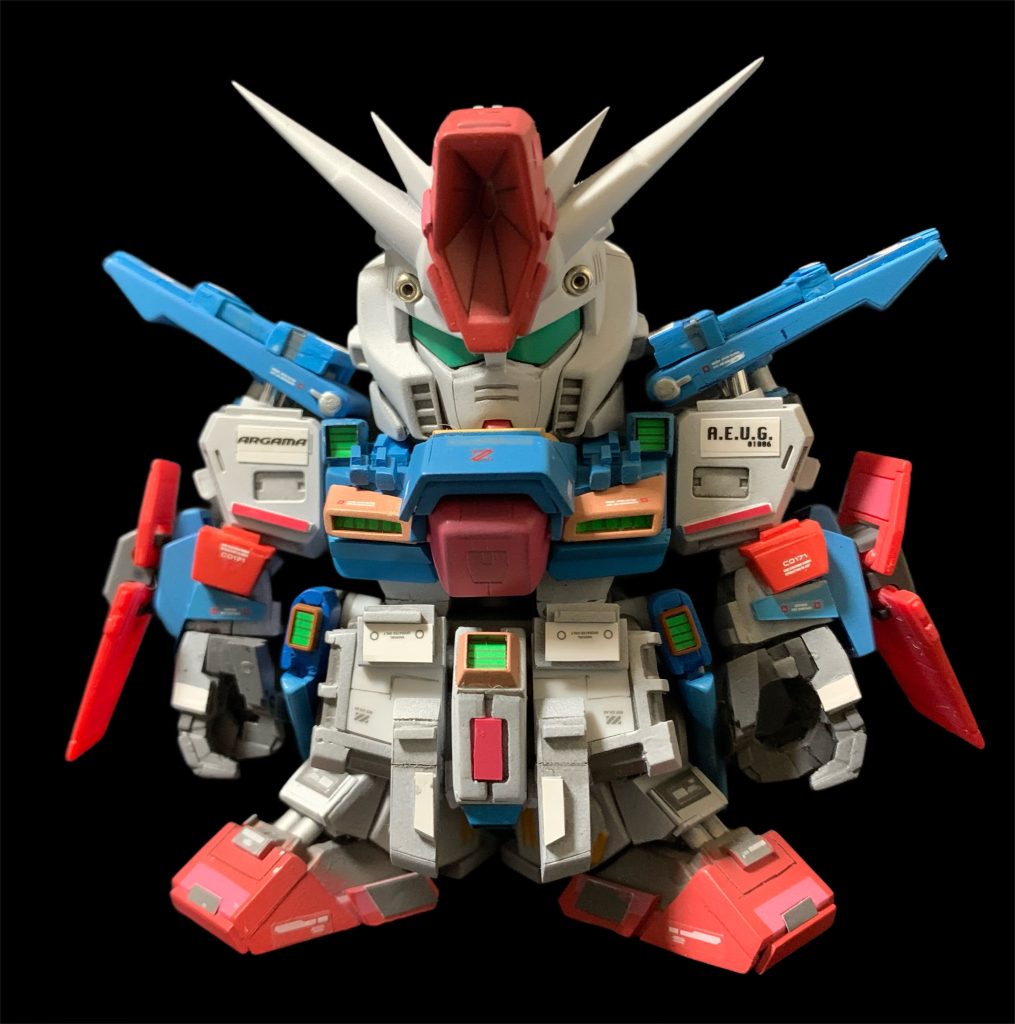 BB戦士 ガンダムZZ改修–2枚目/制作者：ミヤさん