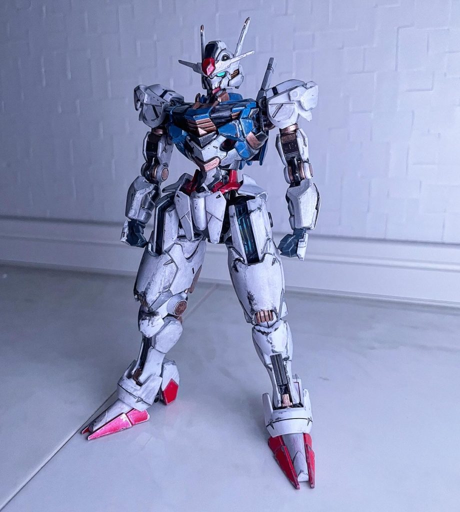 当時はまだパーメットスコア6が発売されていなかったので青いシェルユニットは自作