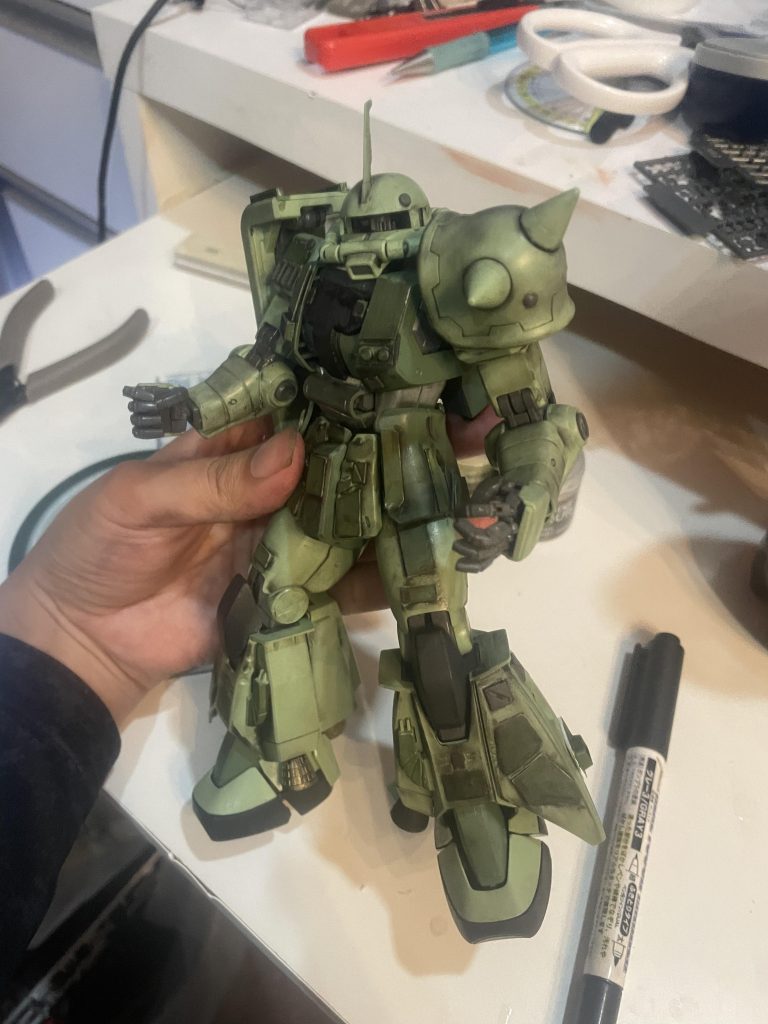 MG 高機動型ザク–3枚目/制作者：@17893_sakure