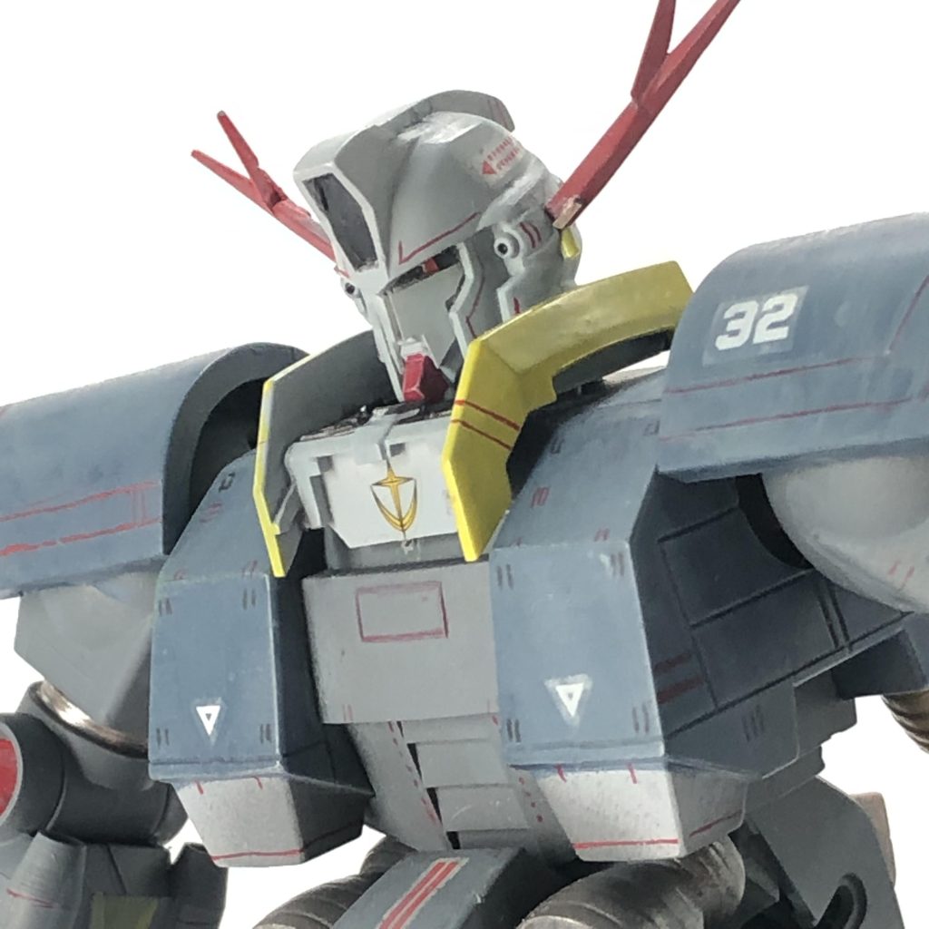 UPガンダムタイプの頭部
