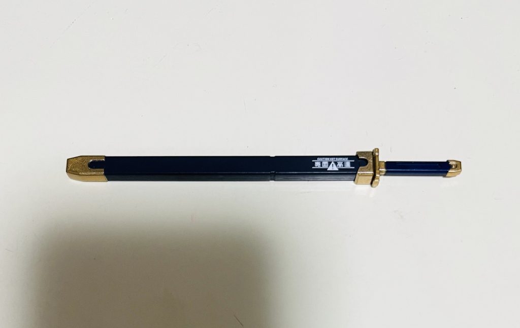 対ガンプラ刀: 星火燎原機体エネルギーを膨大な熱量に変換し、敵を溶断する!対PS装甲や対ナノラミネート装甲として有効!と言う設定です。