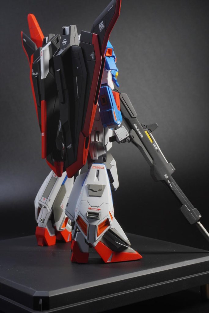 ビームライフルの合わせ目恐怖症です。