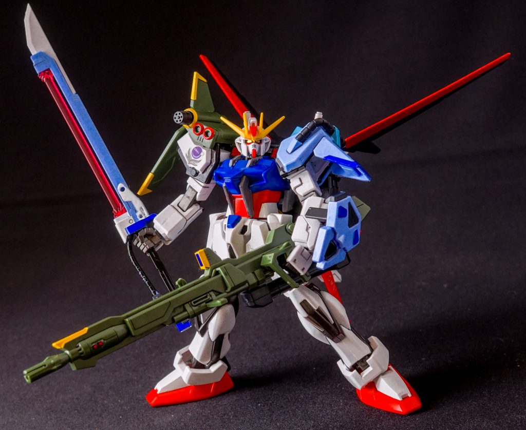 HG 1/144 パーフェクトストライクガンダム–2枚目/制作者：しるばにあ