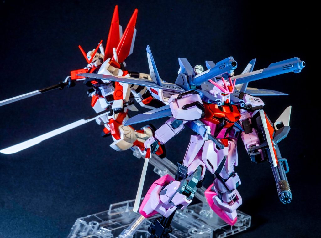 HG 1/144 ストライクルージュ＋I.W.S.P.–2枚目/制作者：しるばにあ