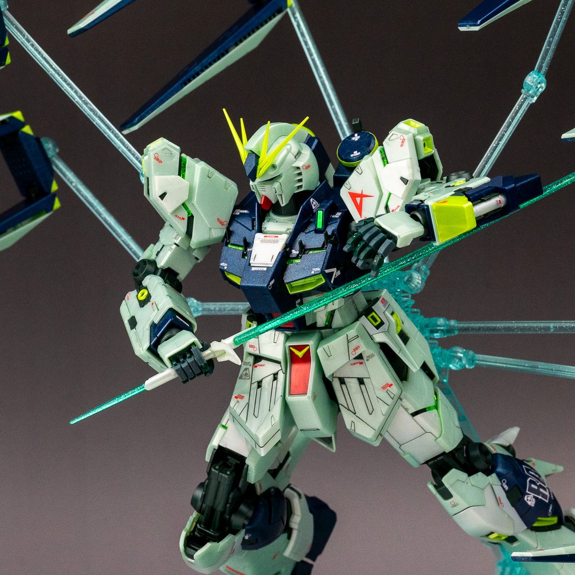 在庫切れMG νガンダム RX-93 Ver.Ka (サイコフレーム発動)& HGジェガン(アクシズ・ショック) セット その他