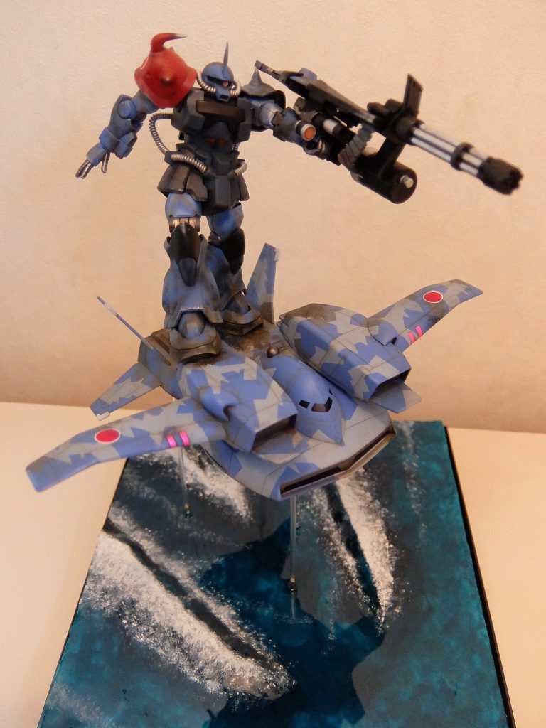 HGUC グフカスタム + EX ドダイツー–3枚目/制作者:Shu-1-row