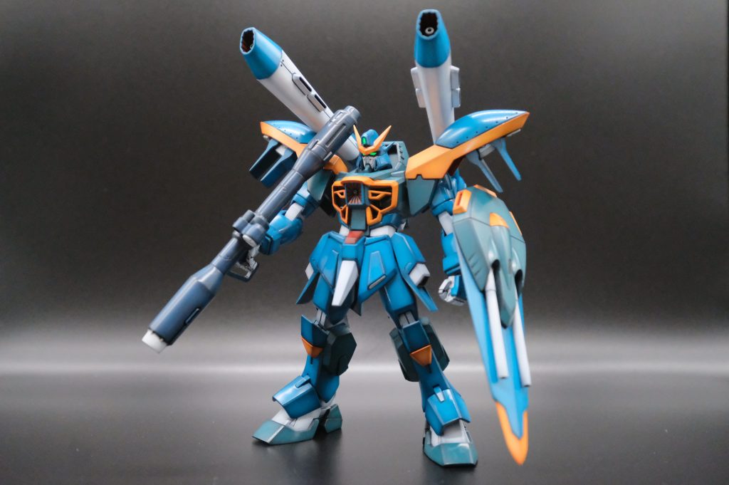 全体のプロポーションもいいです。放送当時発売のキットですが、当時からかなり評判良かった印象です