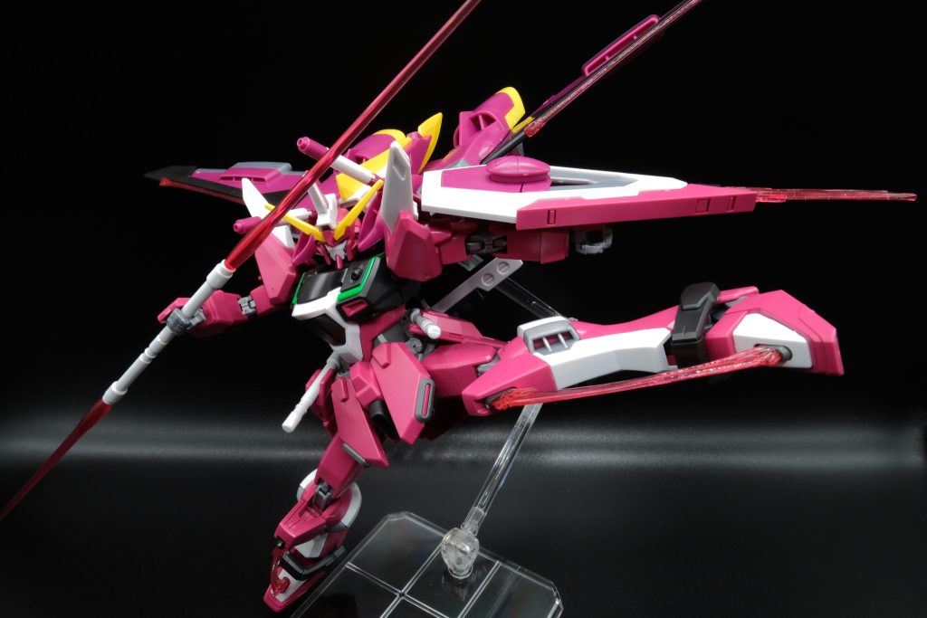 素組みで箱絵ポージング