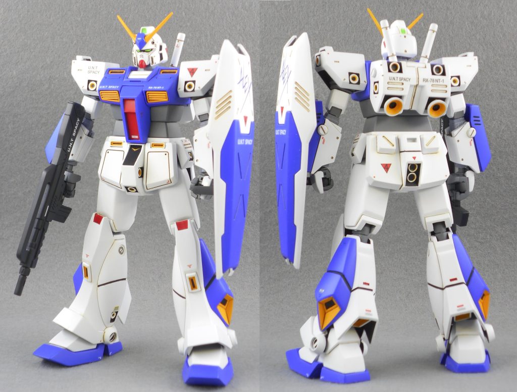 胴体が短く大腿が細い、スリッパ形状がおかしいなど問題点を修正してかっこいいプロポーションに仕上げています。