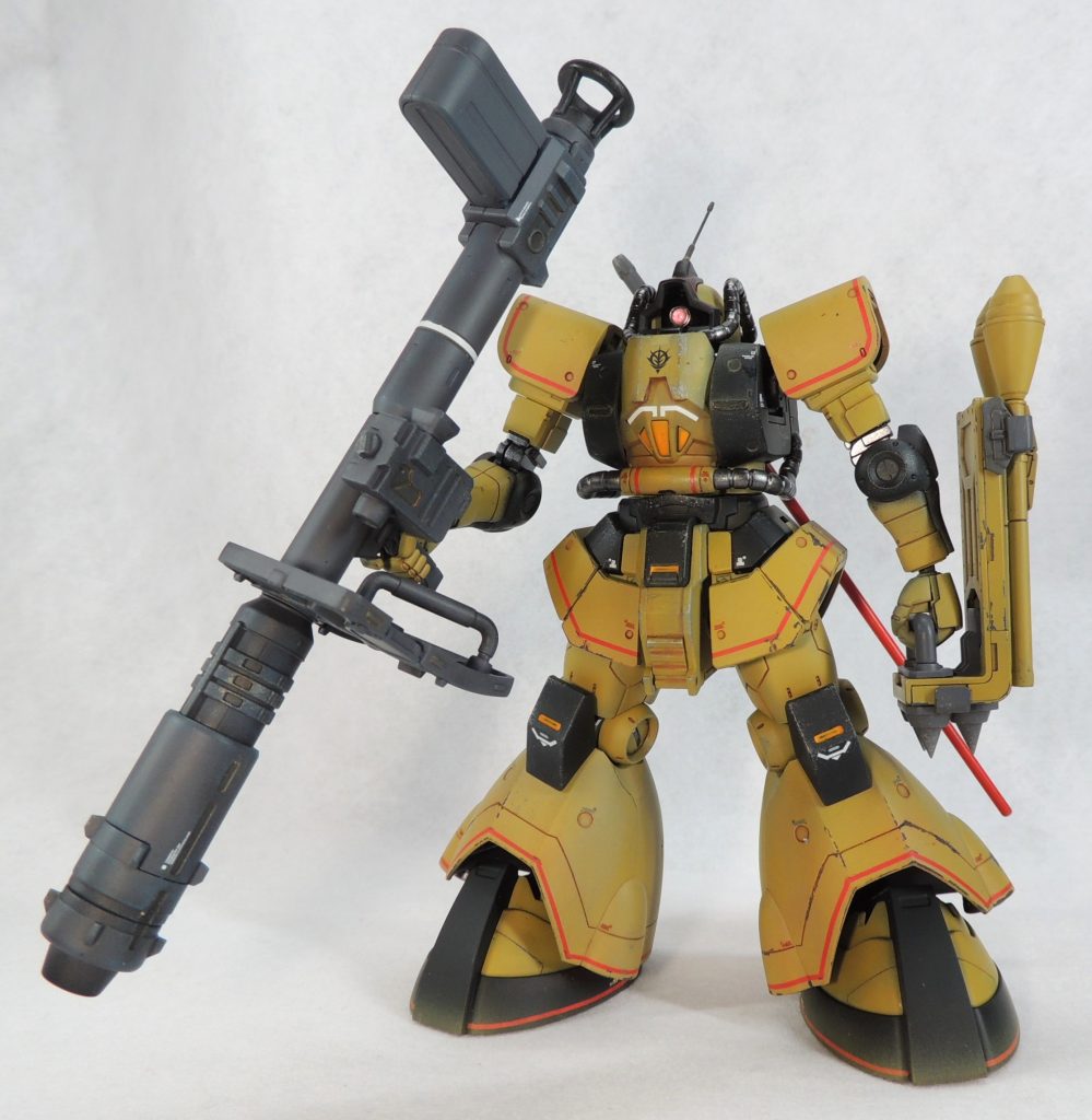 カラーリングは、伝説のジオラマ「砂漠の駐屯地」へのオマージュです!