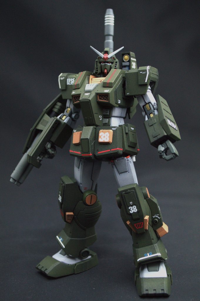 念願の1/144フルアーマー、発売時には感極まった方も多かったのではないでしょうか現代風にアップデートされた大満足のキットでしたパーティングラインが多めなのも、かつてのボンボン読者なら表面処理くらいなんとかせえというメッセージにも聞こえたり聞こえなかったり