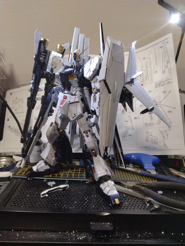 最終調整段階 立つとは思ってなかった(笑)