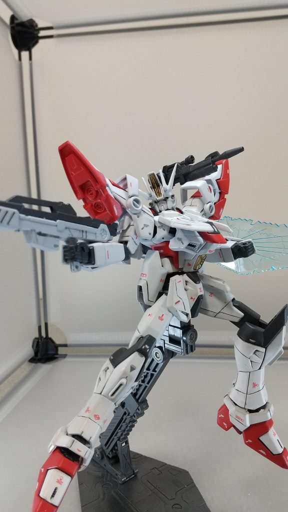 早速種撃ちストライクと言ったらこれかなとビームライフルはνガンダムのものです(^_^;)