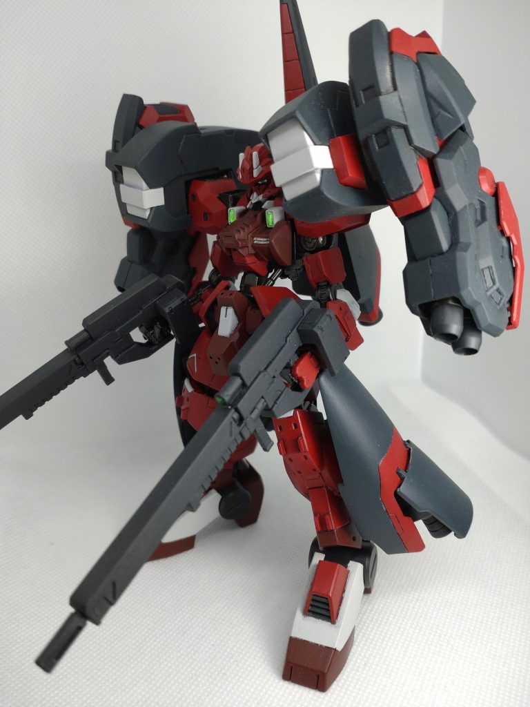 グシオンリベイクのライフルを装備。