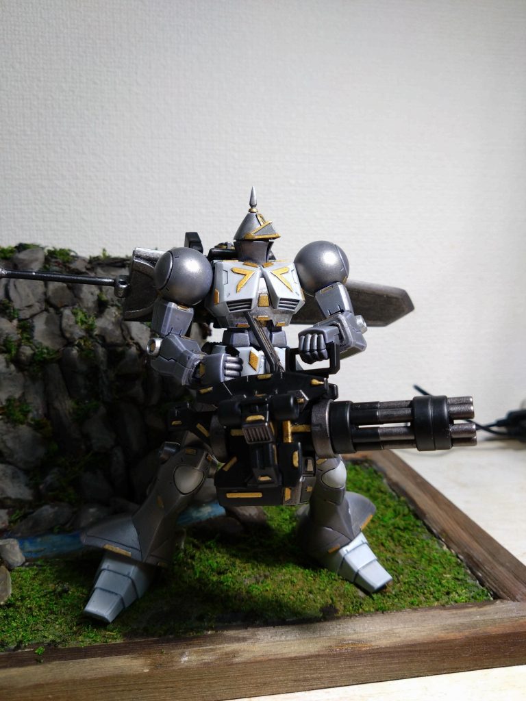 群がる敵にはガトリング〜♪乱戦で使うにはやっぱりショートバレルだよね!!