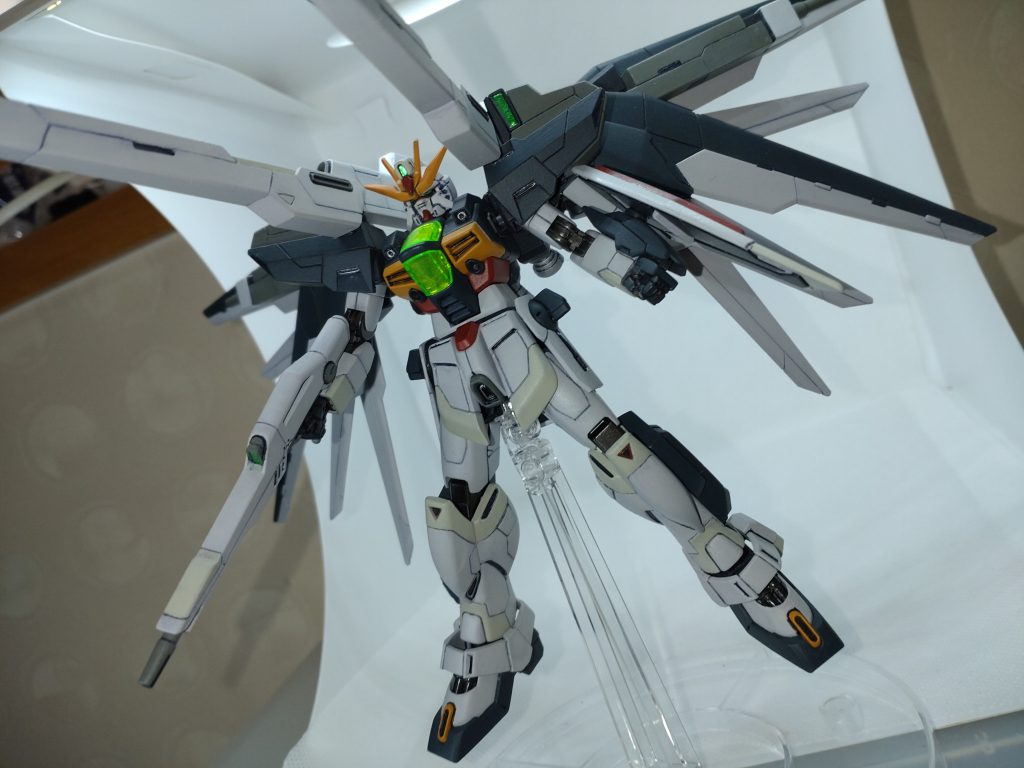 ウイングはクリアランスの関係上ここまでしか開けられなくなってしまいました。