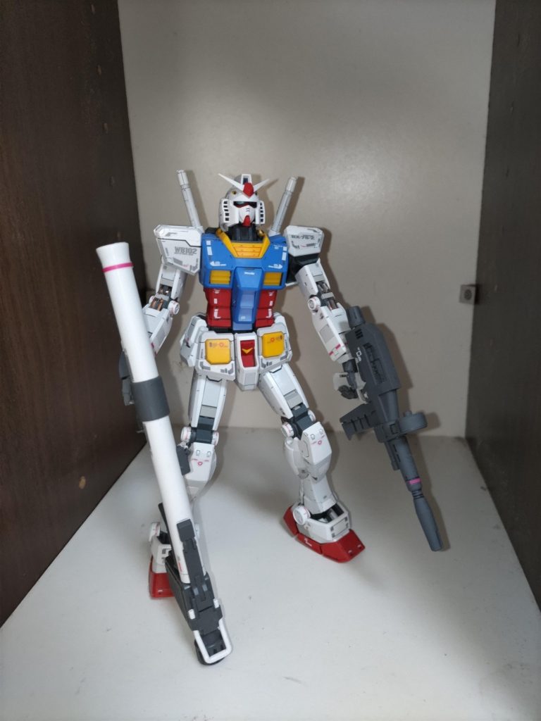 RGは作ってませんが、RGよりのデザイン？