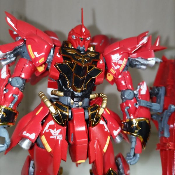 RGシナンジュ　塗装追加