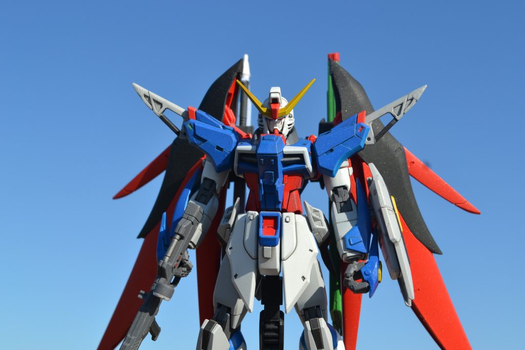 青空バックの撮影が好きです。