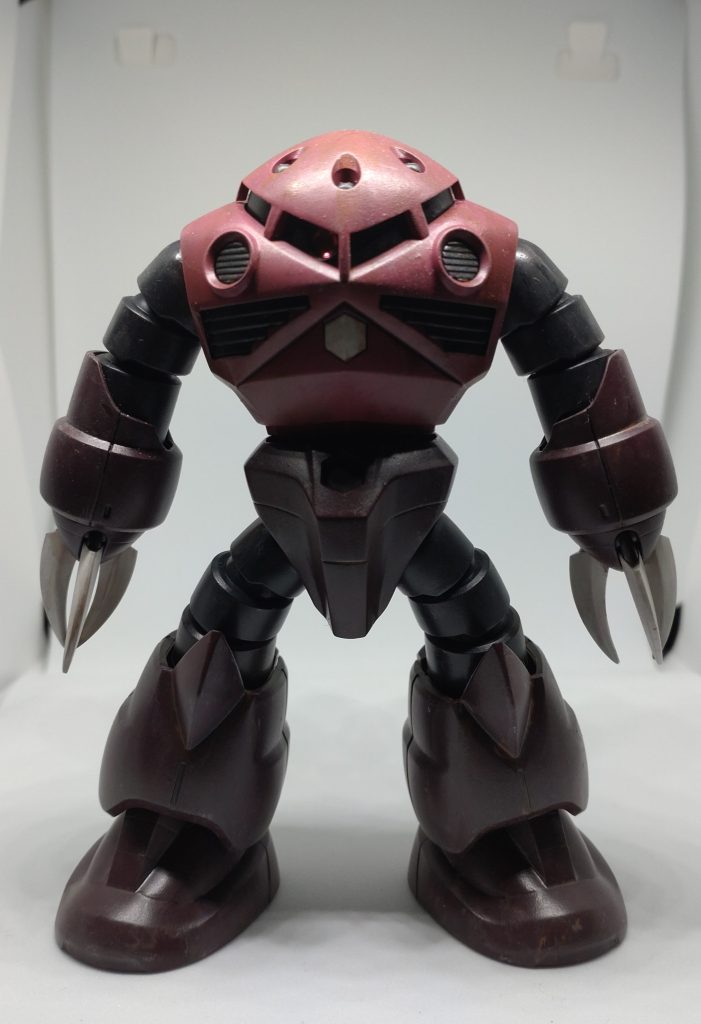 やっぱりシャア専用ズゴックと言えば、このシーンですね。