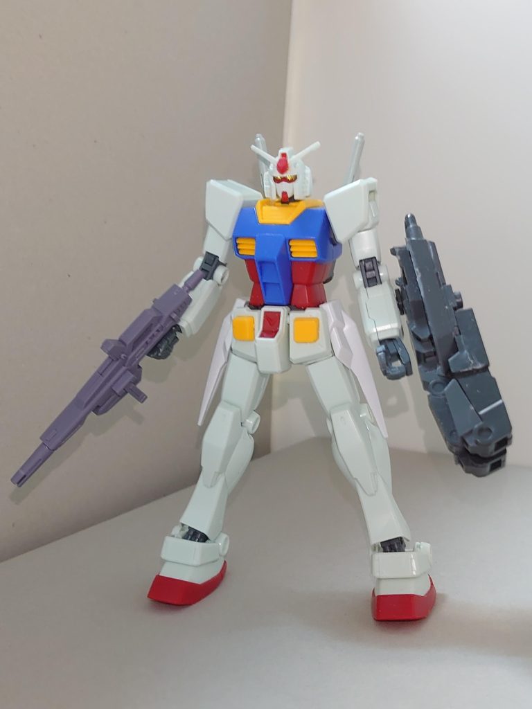【概要】RX-78-2 ガンダム (宇宙世紀0087仕様)Afterglowのギター及びボーカル担当・美竹 蘭が、ガンプラバトルのために制作したガンプラ。「すべてのガンダムの始まり」であるRX-78-2が、もしもグリプス戦役で戦線復帰していたら、という妄想のもとで作り上げたという。