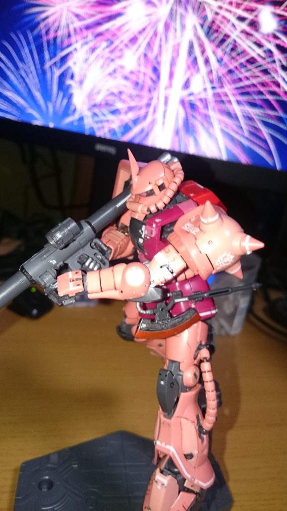 最後は私が大好きなバスーカーを持ってピシャリ。今年は積んでいたものを徐々に消化していきたいです。作製過程は見せられないと思いますが、完成した作品は是非載せていきたいと思います。今年もどうぞよろしくお願いします。敬具