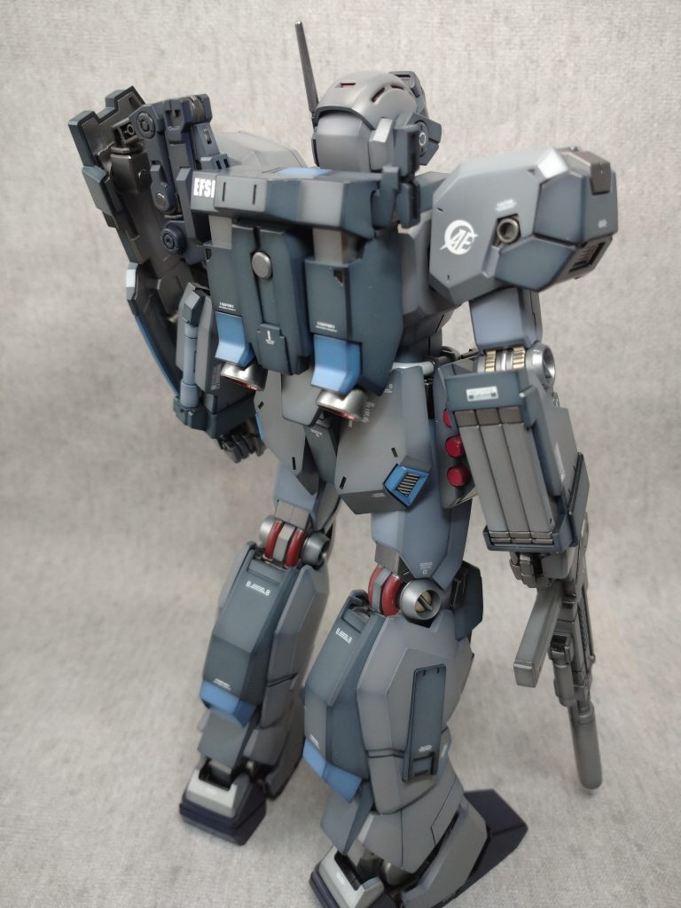 後方から膝裏のパイプは塗り分けると映えますね