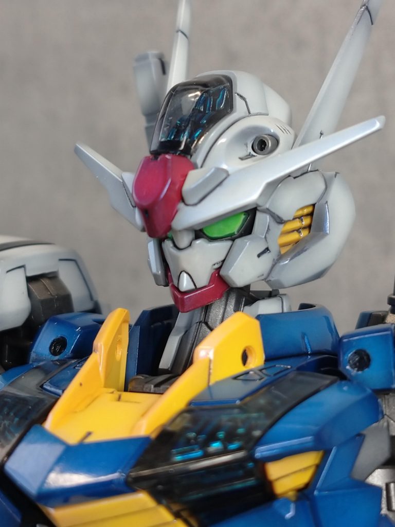 最後に乗せたパールブルーが粒子感がでていい感じになりました