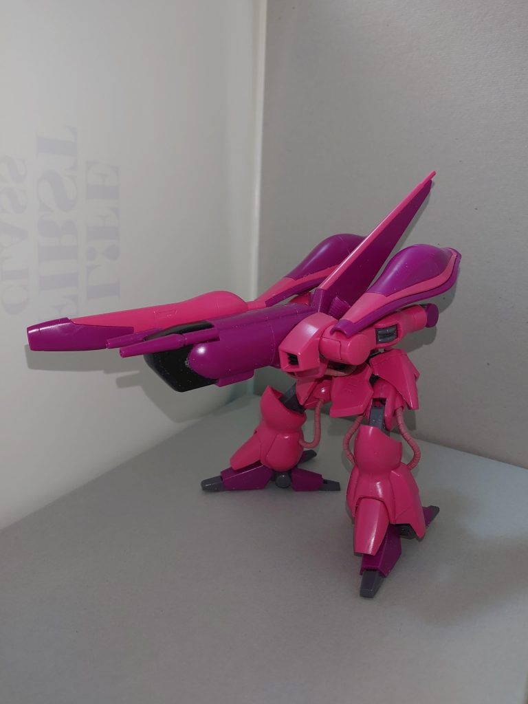 ここからはMA2形態。まずは自走砲台形態から。つくし「まるでオー●スのガウォーク形態みたいになった」