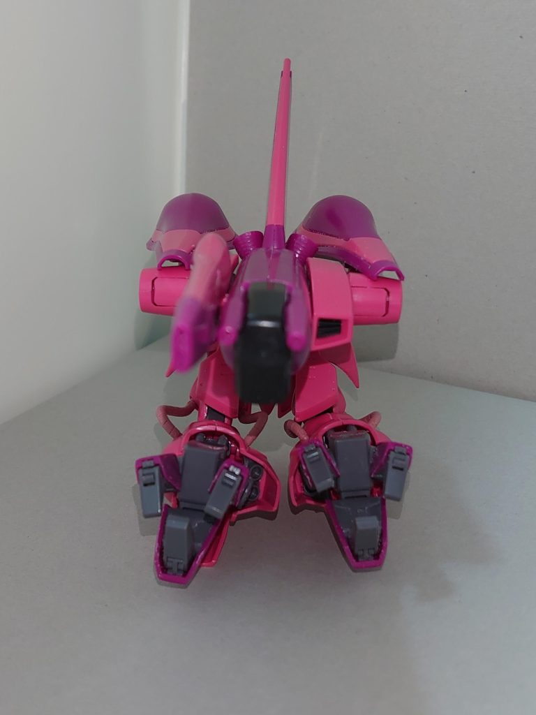 最後は飛行形態を正面から見たところ。 Morfonicaメンバーの作例はこれで終わります。 前回のMorfonicaメンバー・桐ヶ谷透子による作例は→https://gumpla.jp/hg/1726502