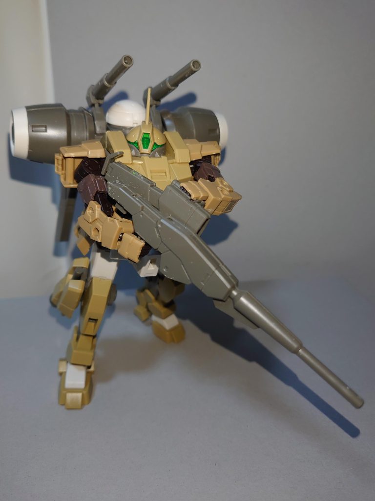 ビームライフルプラスデミバーディングの基本装備その1。