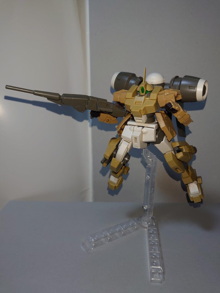 以上、デミバーディング改でした。Afterglowメンバーによる作例はこれで終わります。したがって「バンドリ初期5バンド+Morfonicaによるガンプラ作例」は次回がひとまずラストです。 大トリを務める友希那は、いったい何を繰り出してくるのでしょうか⁉ 前回のAfterglowメンバー・美竹 蘭による作例は→https://gumpla.jp/hg/1744265