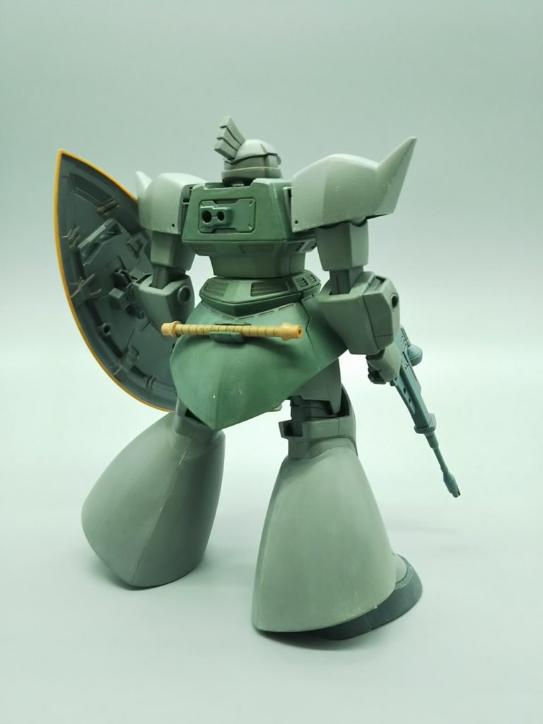 でも背中がさみしいの。