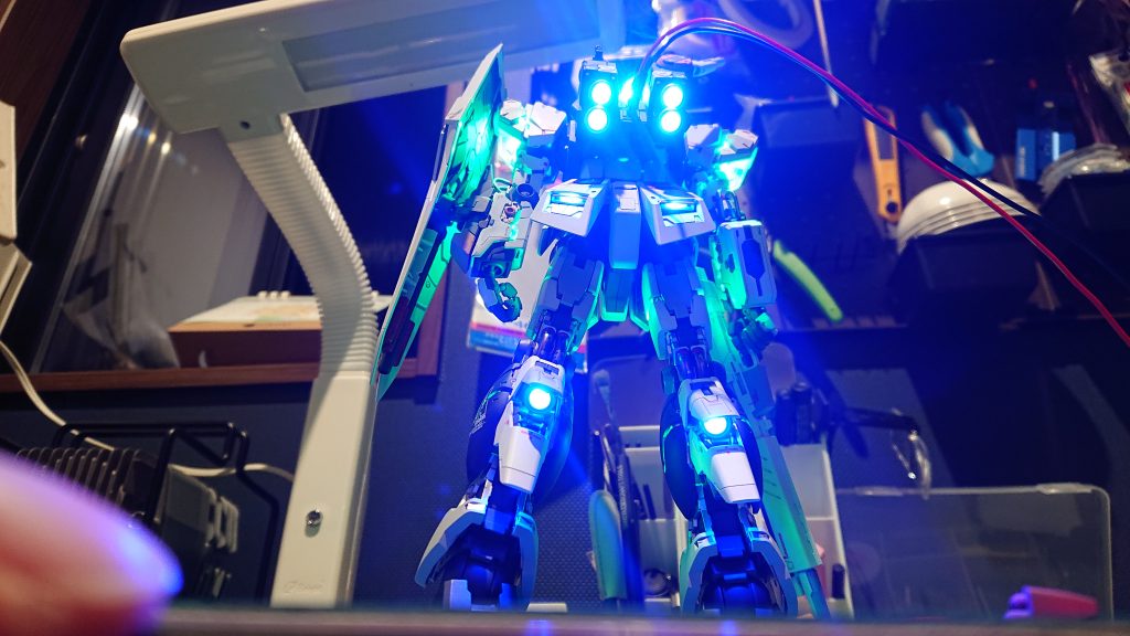 νガンダム サイコフレーム フル電飾–5枚目/制作者：田坂支店長