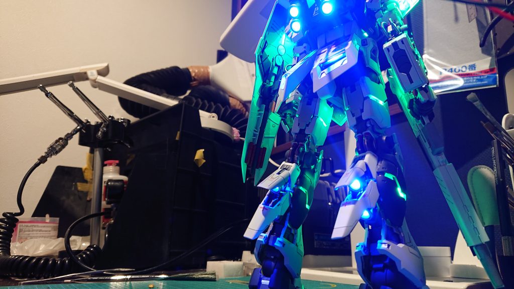 νガンダム サイコフレーム フル電飾–4枚目/制作者：田坂支店長