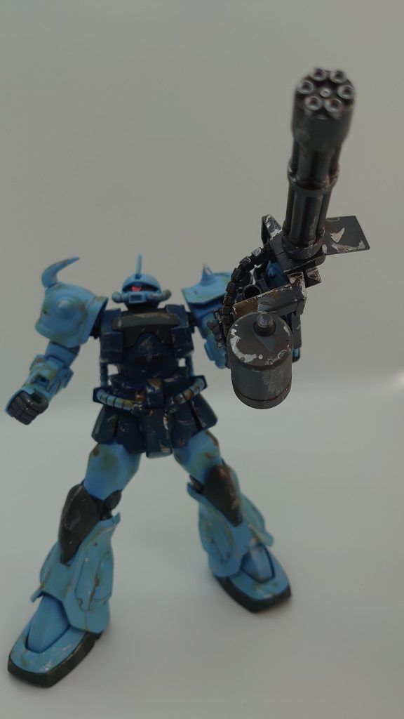 それにしても、やっぱりガトリングは存在感がある。