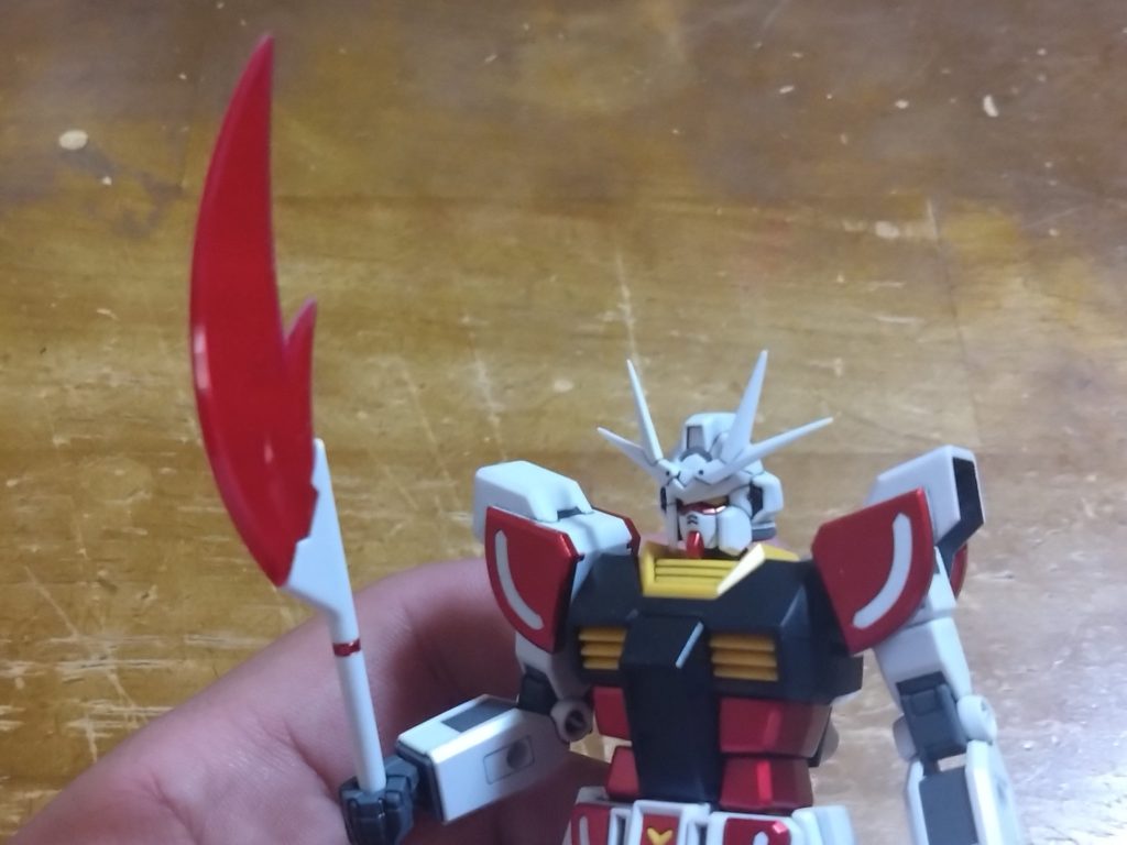 アンテナやナギナタの刃をシャープ化