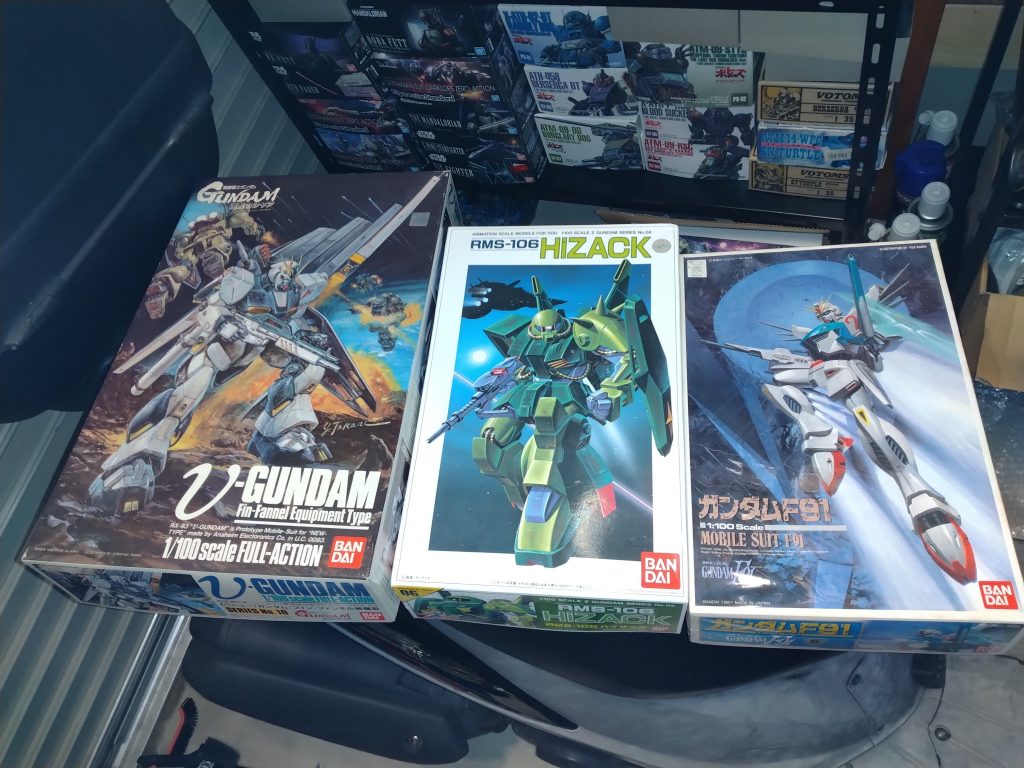 運良く旧キットの名作たちが手に入りました!いつ作れるのかも全くわかりませんが、楽しみが増えました☺積みプラばかり増える日々、、、、
